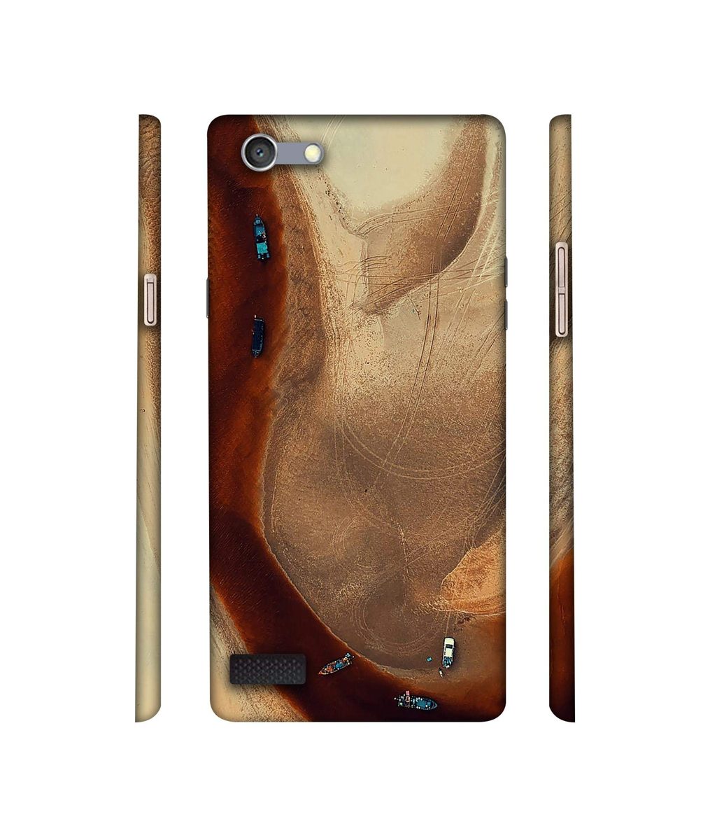 Amazon Brand - Solimo Designer Sea Seen 3D Printed Hard Back Case Mobile Cover for Oppo Neo 7