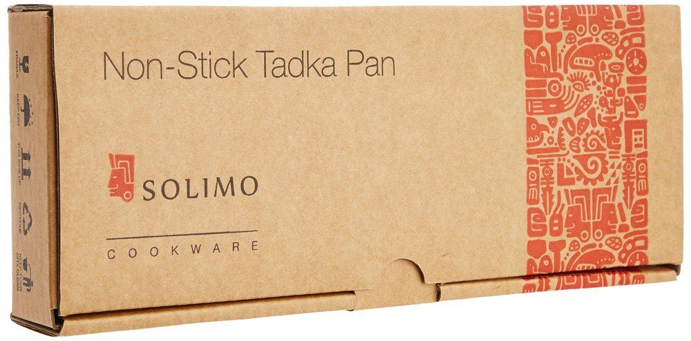 Amazon Brand - Solimo Non-Stick Tadka Pan, 11cm/300