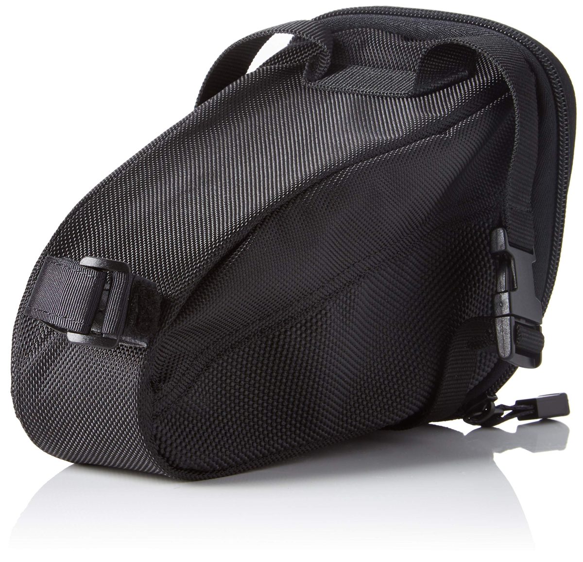 AmazonBasics Strap-On Wedge Saddle Bag for Cycling, Medium