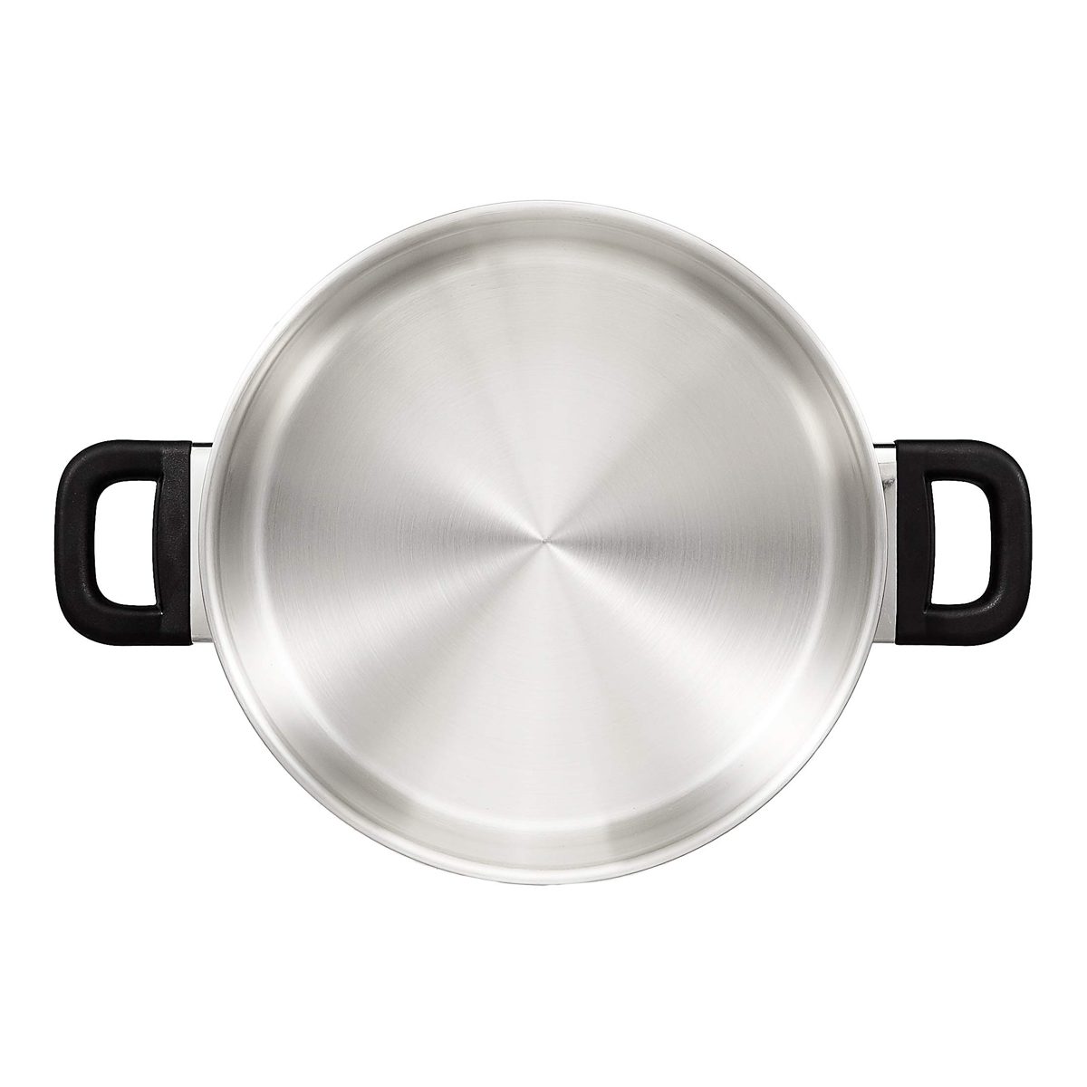 Amazon Brand - Solimo Premium Stainless Steel 24cm Dutch Oven with lid