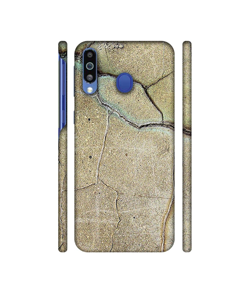 Amazon Brand - Solimo Designer Creaks on Wall 3D Printed Hard Back Case Mobile Cover for Samsung Galaxy M21