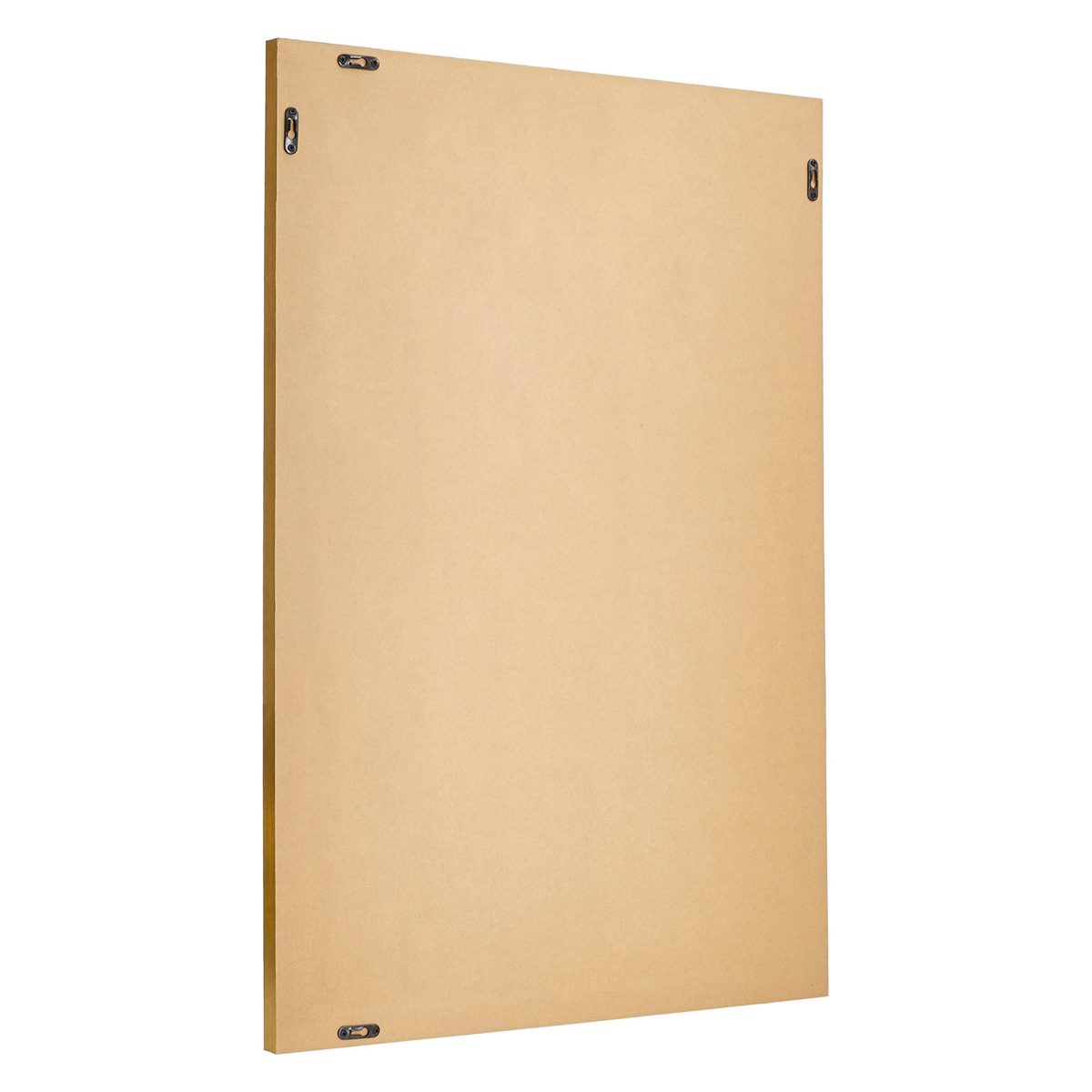 Amazon Basics Rectangular Wall Mirror 24" x 36" - Standard Trim, Brass