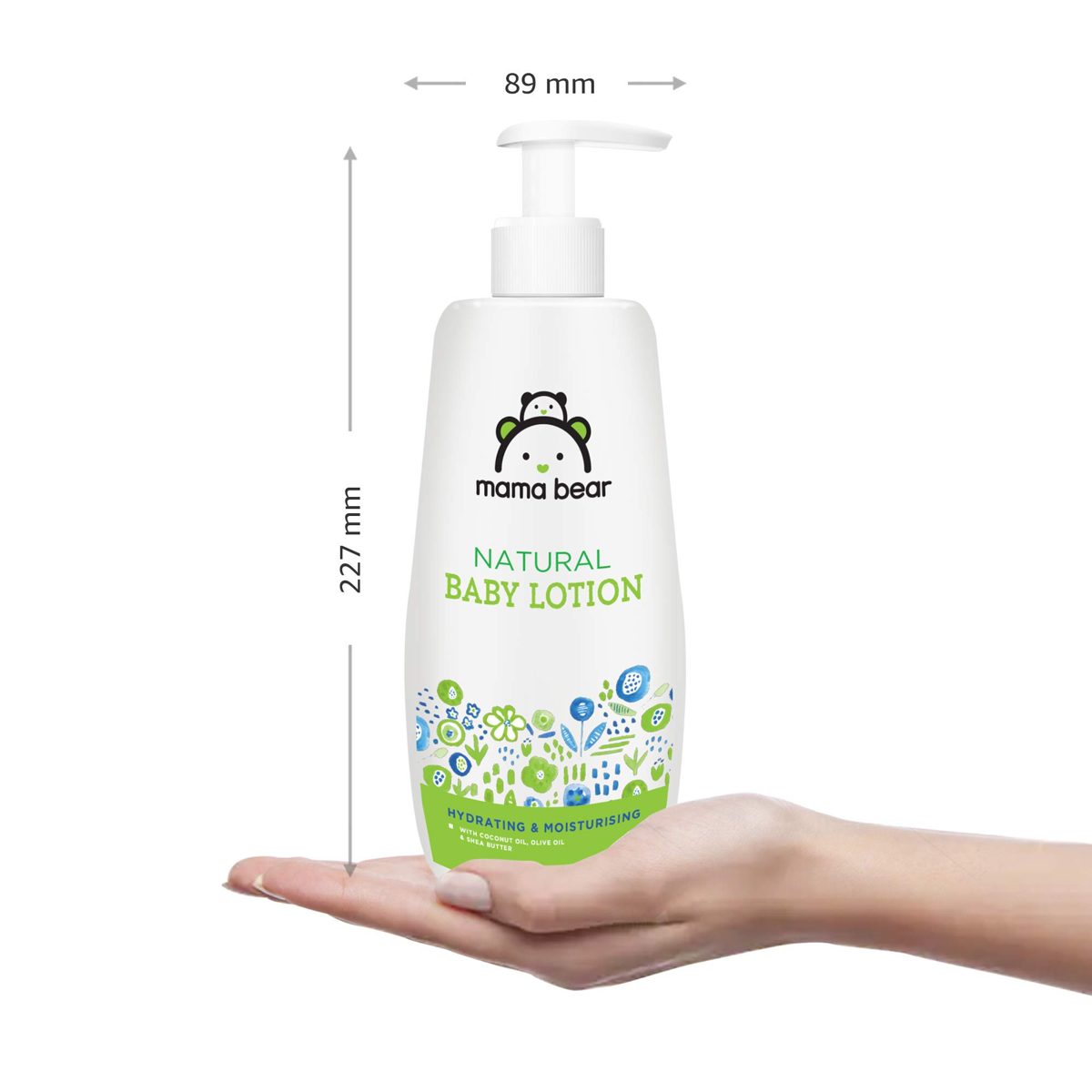 Amazon Brand - Mama Bear Natural Baby Lotion - 400 ml