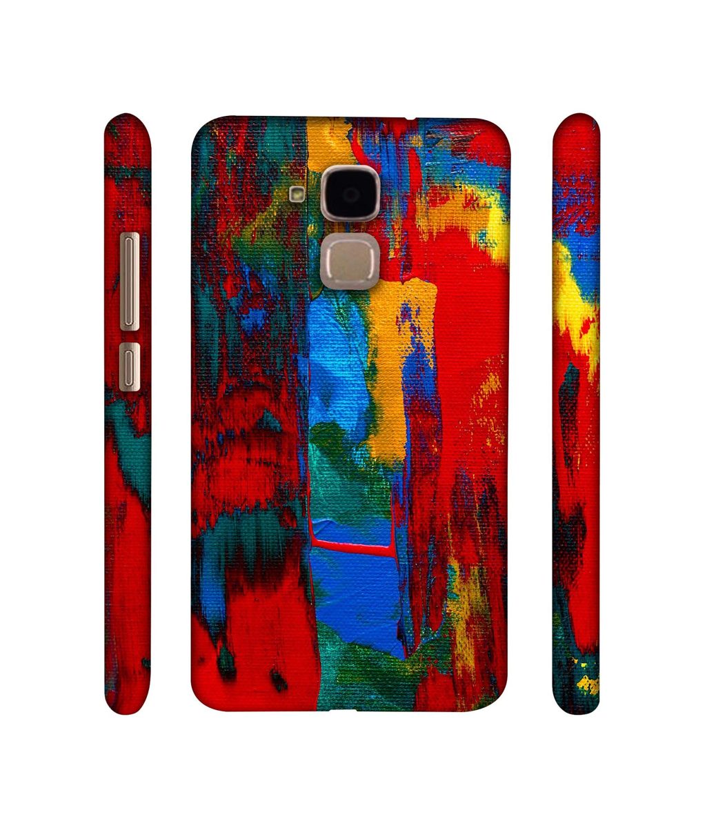 Amazon Brand - Solimo Designer Multiolor Brush Texture on Wall 3D Printed Hard Back Case Mobile Cover for Huawei Honor 5c