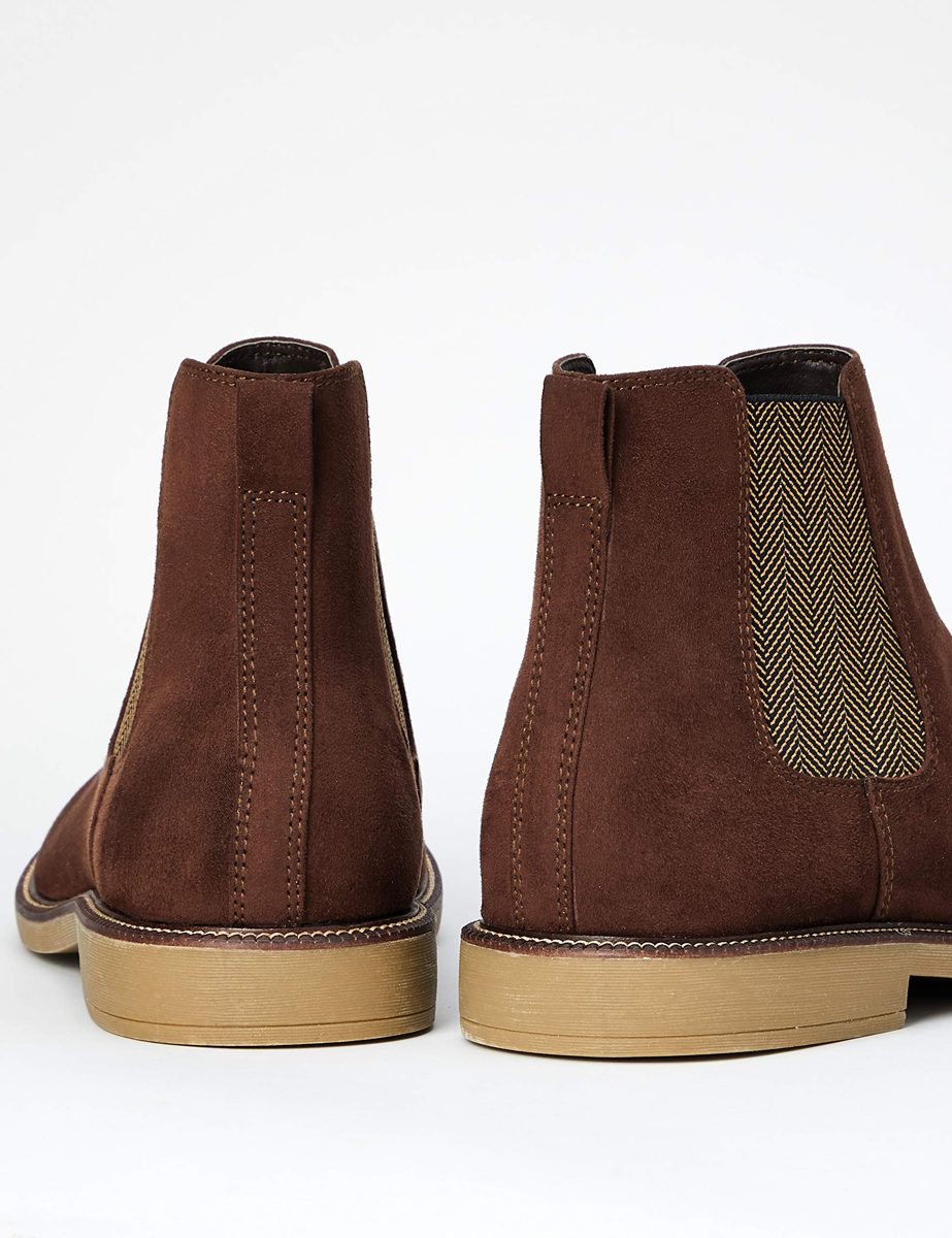find. Marsh_syntetic, Men's Chelsea Boots, Rich Brown, 7 UK (41 EU)