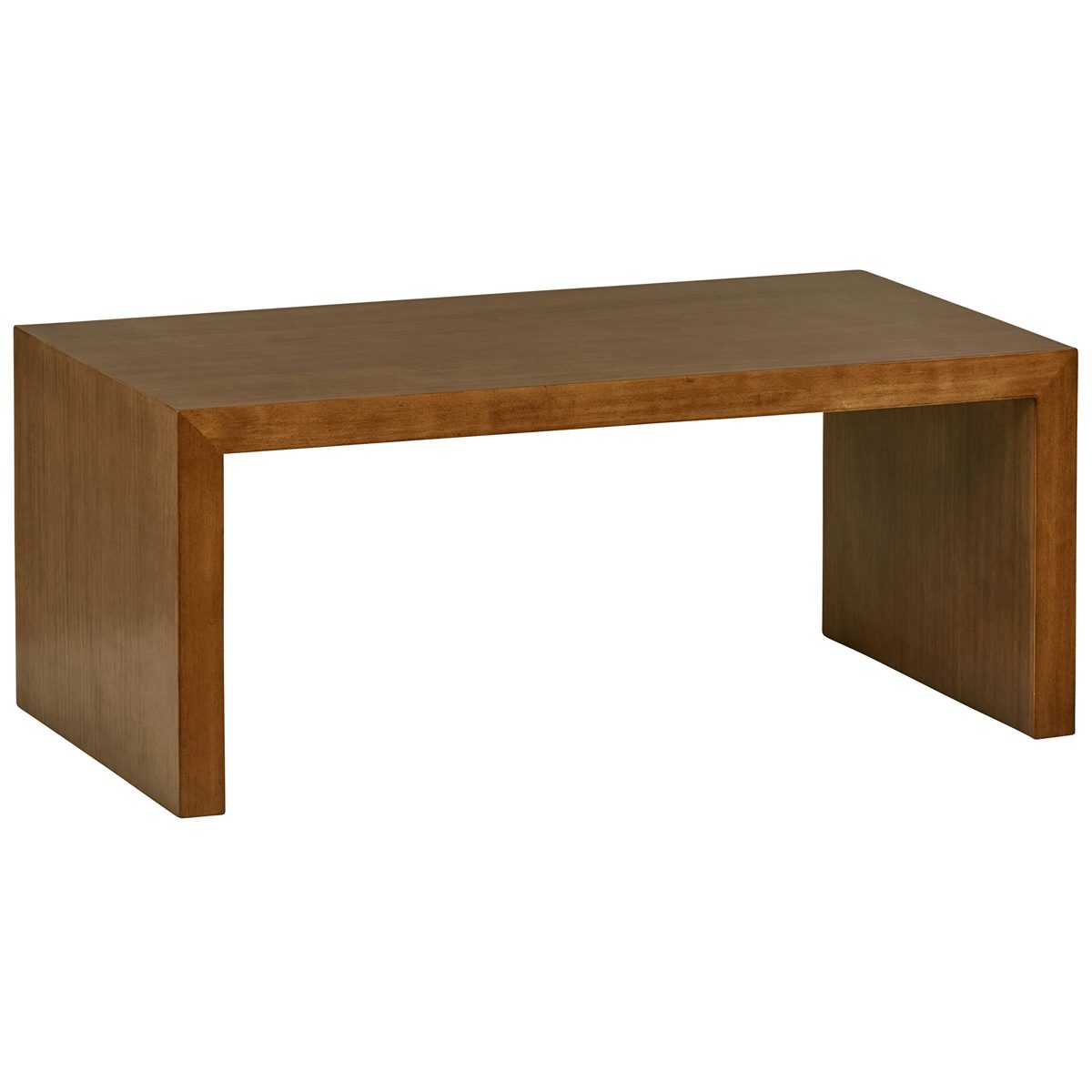 Amazon Brand – Rivet Modern Coffee Table, 39.37"W, Pine Veneer and Natural Wood