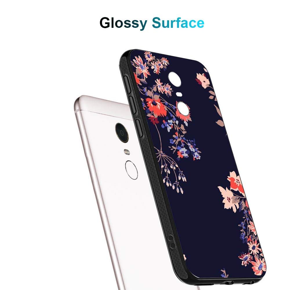 Amazon Brand - Solimo Designer Floral Printed Hard Back Case Mobile Cover for Xiaomi Redmi Note 5 (D1150)