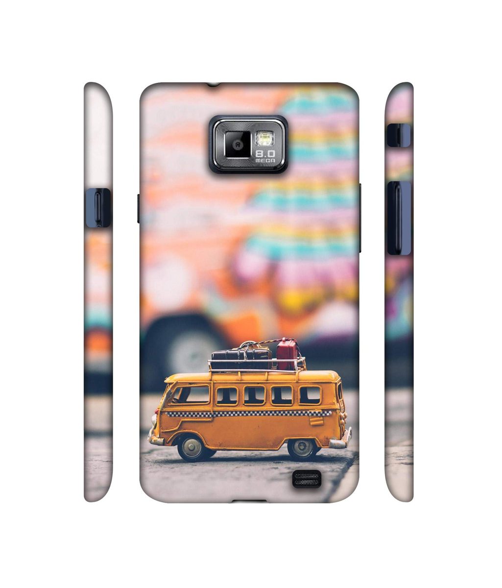 Amazon Brand - Solimo Designer Toy Bus 3D Printed Hard Back Case Mobile Cover for Samsung Galaxy S2