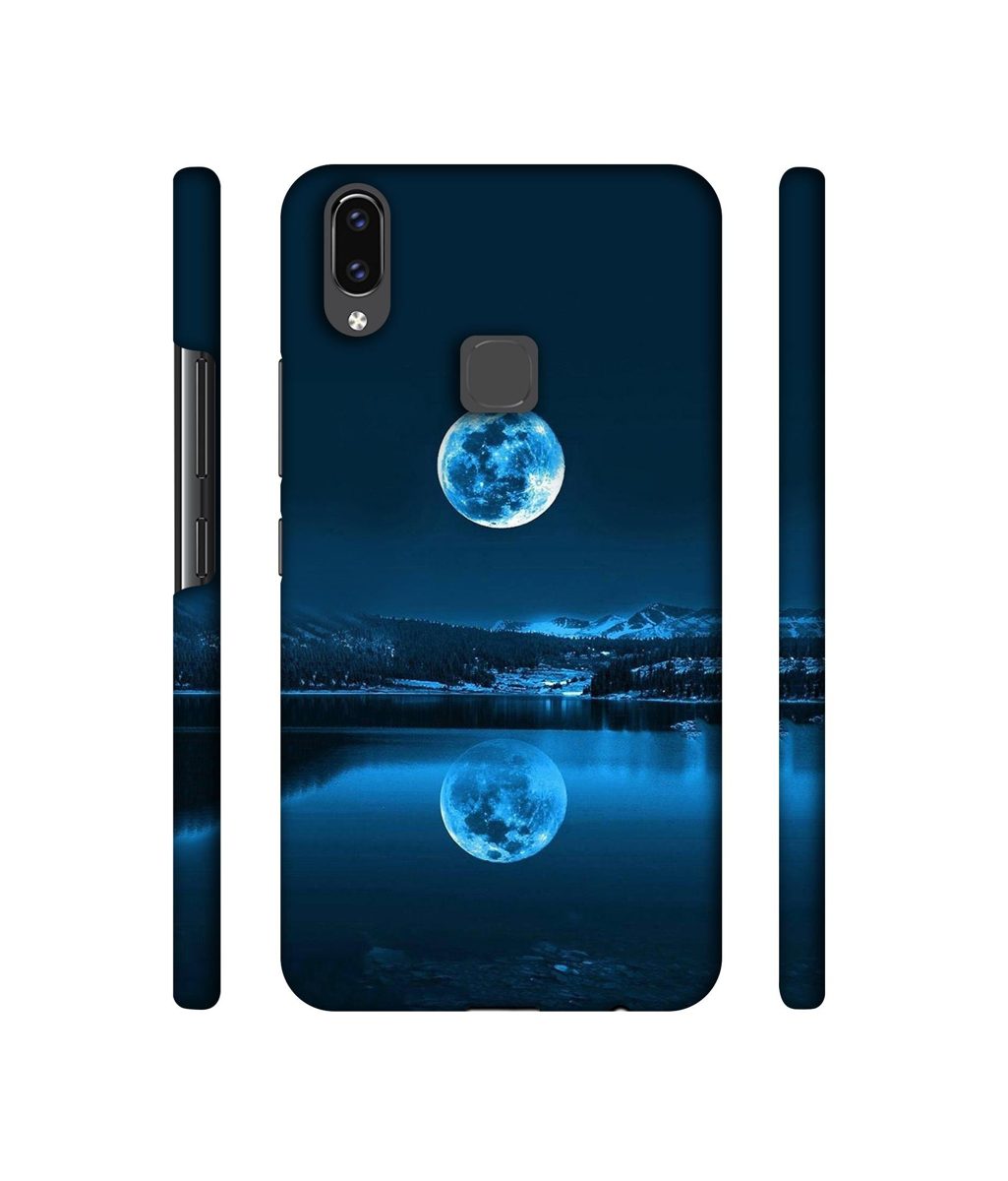 Amazon Brand - Solimo Designer Moon Pattern Print 3D Printed Hard Back Case Mobile Cover for Vivo V9 / V9 Pro