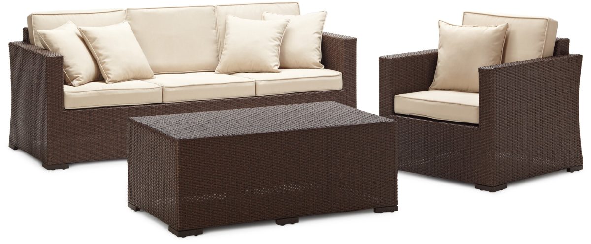 Strathwood Griffen All-Weather Garden Furniture  Garden Furniture - Wicker / Poly Rattan Chair Dark Brown