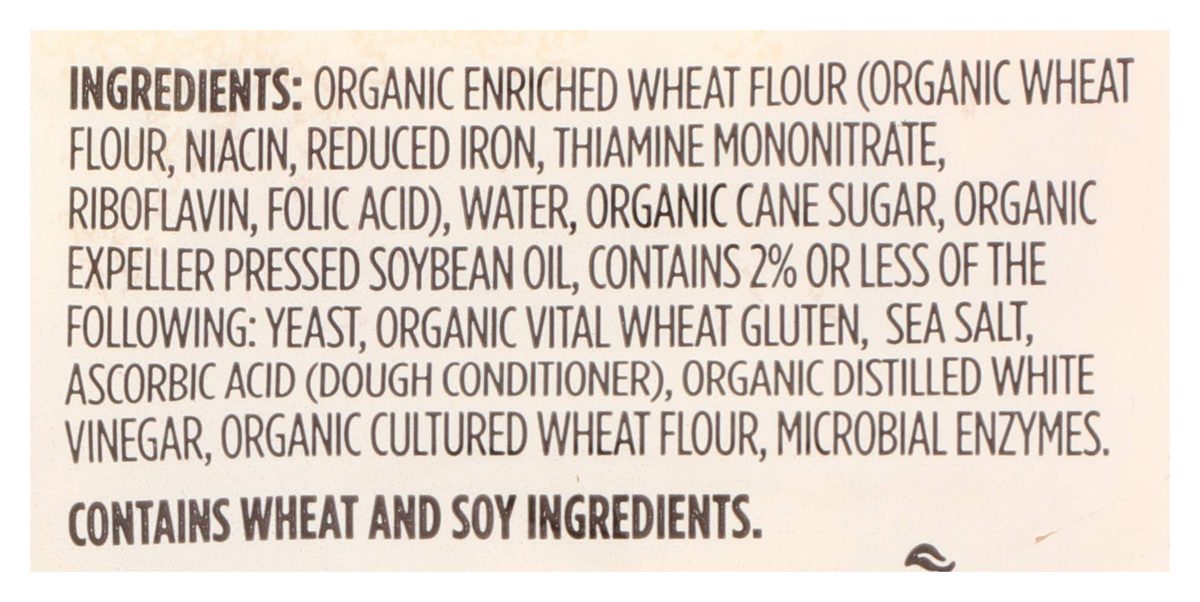 365 EVERYDAY VALUE Organic White Hot Dog Buns 8Ct, 14 OZ (Frozen)