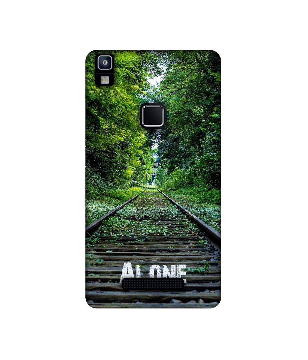 Amazon Brand - Solimo Designer Alone UV Printed Soft Back Case Mobile Cover for Lava Z80