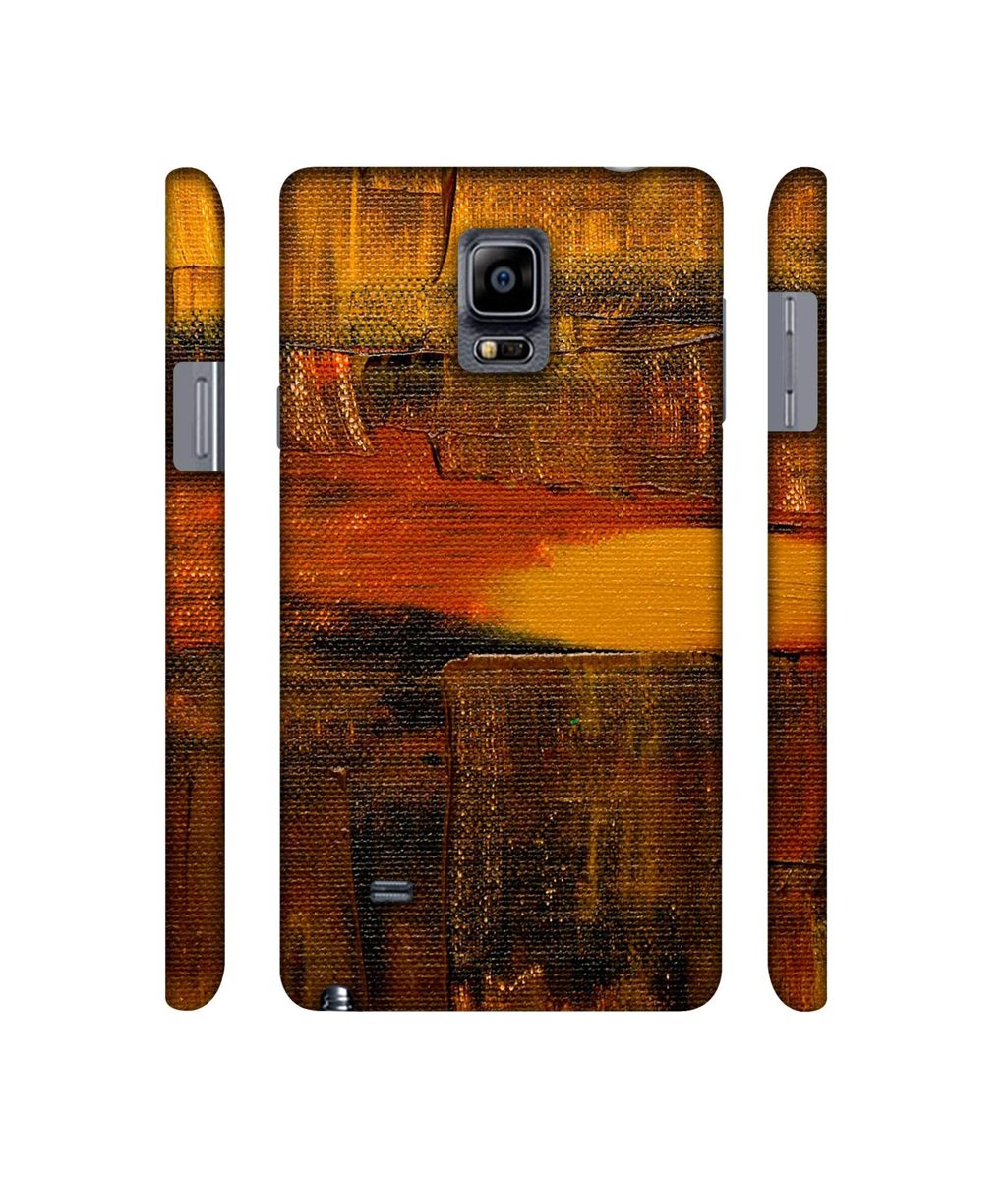 Amazon Brand - Solimo Designer Brown Shade Mashup 3D Printed Hard Back Case Mobile Cover for Samsung Galaxy Note 4