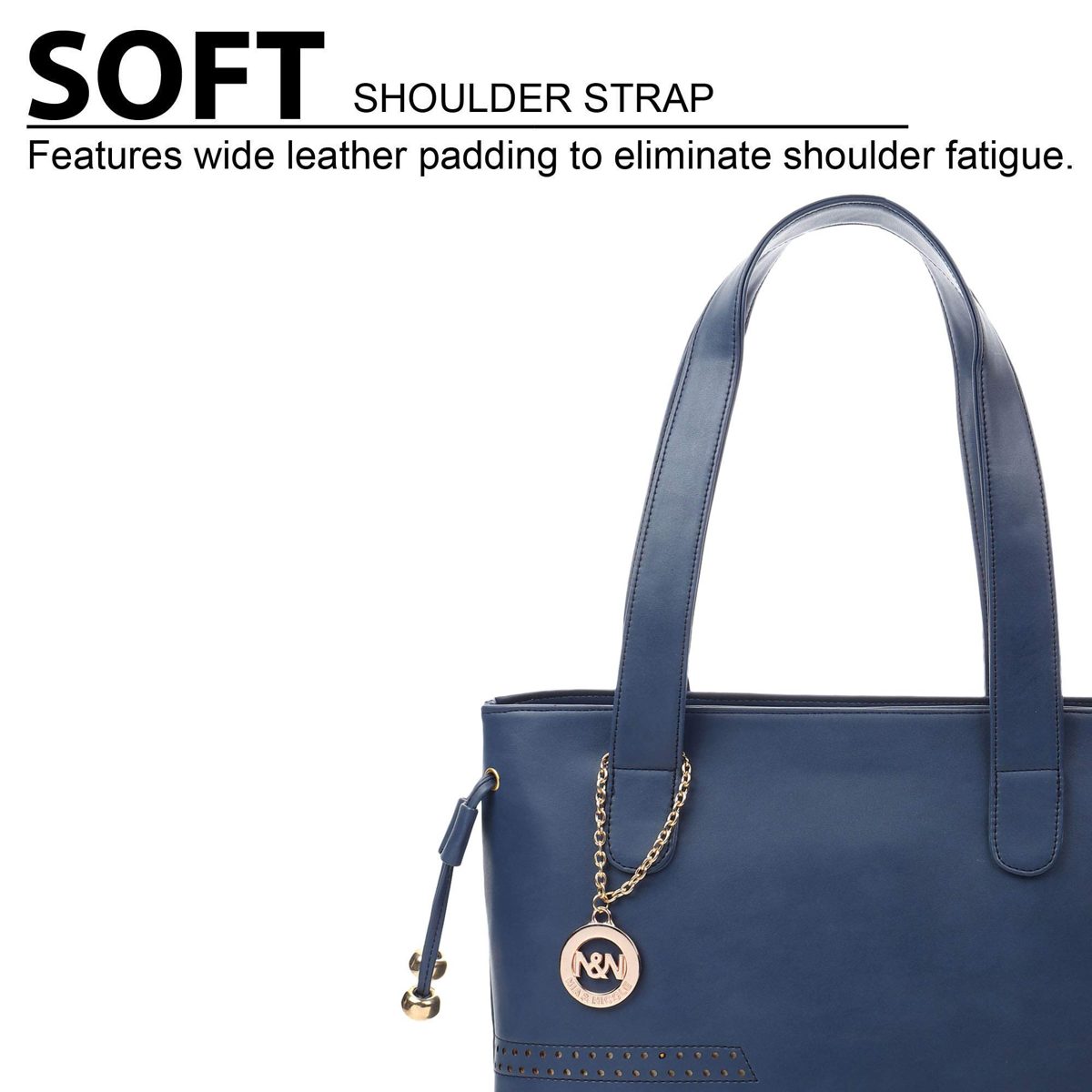 Nia & Nicole Women's Handbag (Navy Blue)