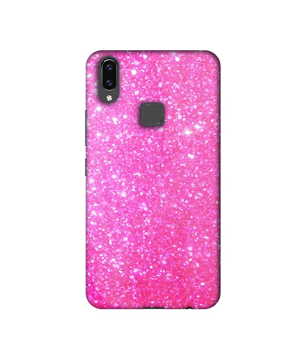 Amazon Brand - Solimo Designer Pink Sparkle 3D Printed Hard Back Case Mobile Cover for Vivo V9 / V9 Pro