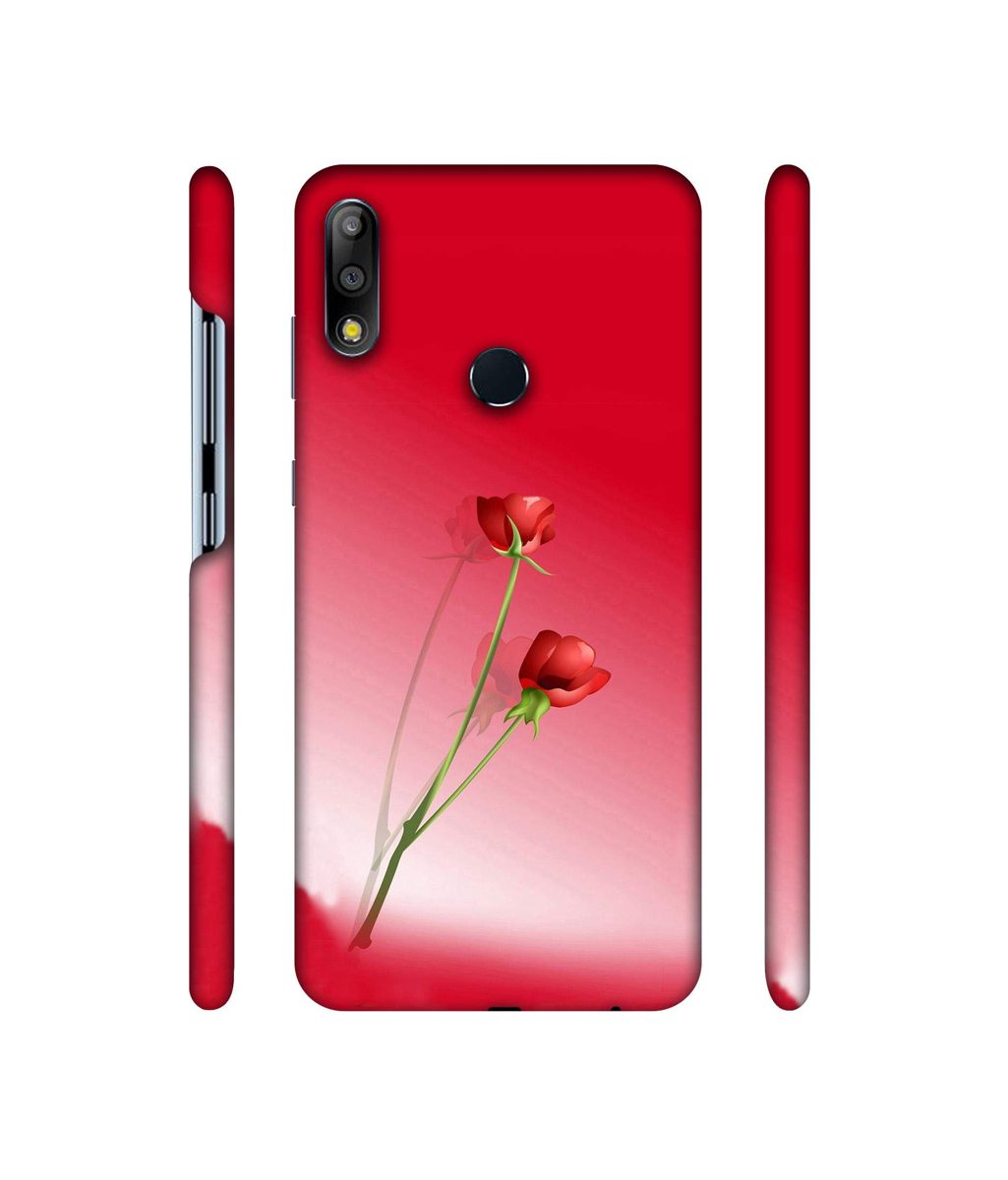 Amazon Brand - Solimo Designer Red Roses 3D Printed Hard Back Case Mobile Cover for Asus ZenFone Max Pro M2