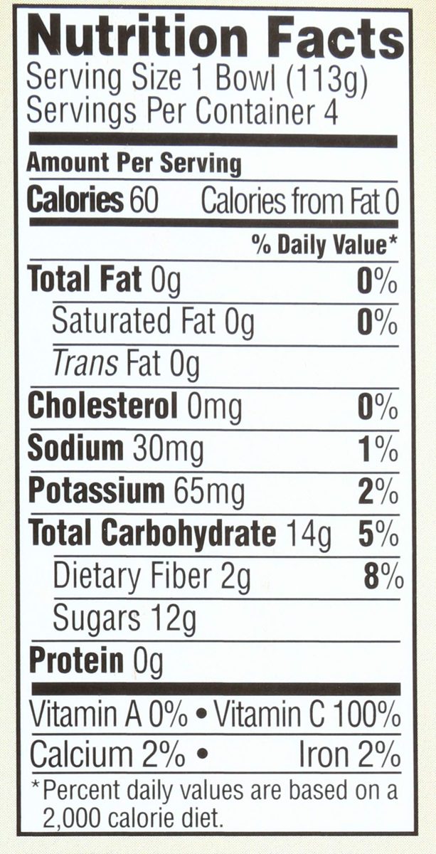 365 Everyday Value, Organic Diced Pears in Organic Pear Juice from Concentrate (4 - 4 oz bowls), 16 oz