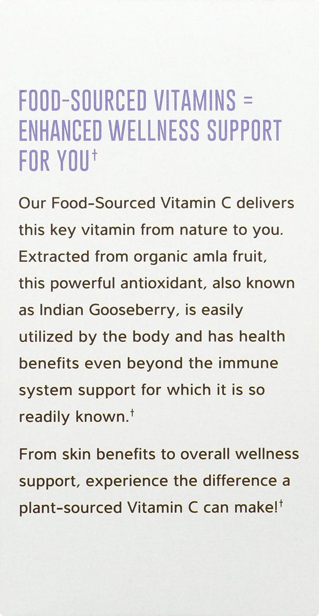 Whole Foods Market, Food-Sourced Vitamin C, 120 ct