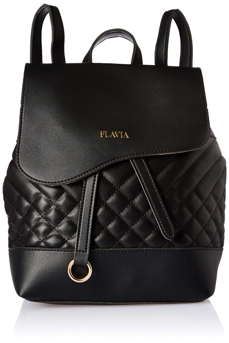 Flavia Women's Handbag (Black)