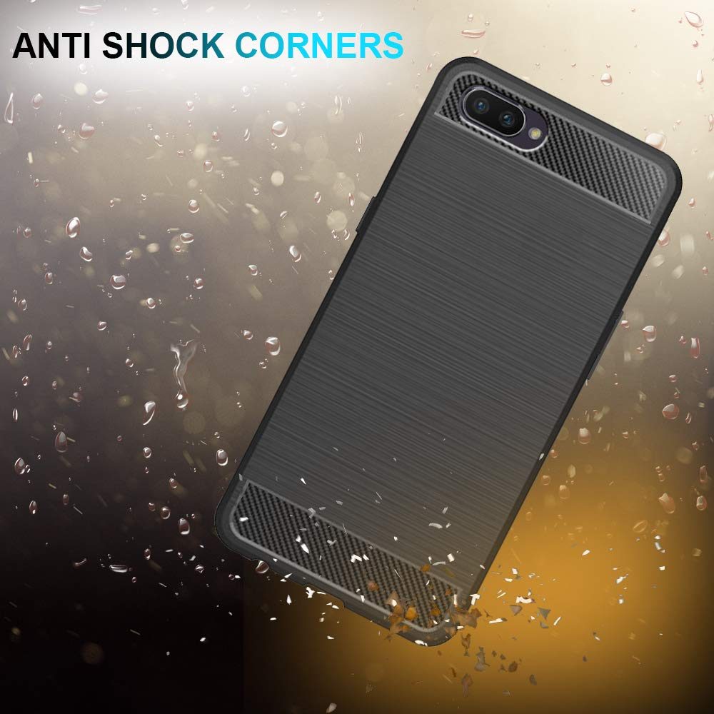 Amazon Brand - Solimo 1101718 Soft Flexible Back Phone Case for Oppo A3s
