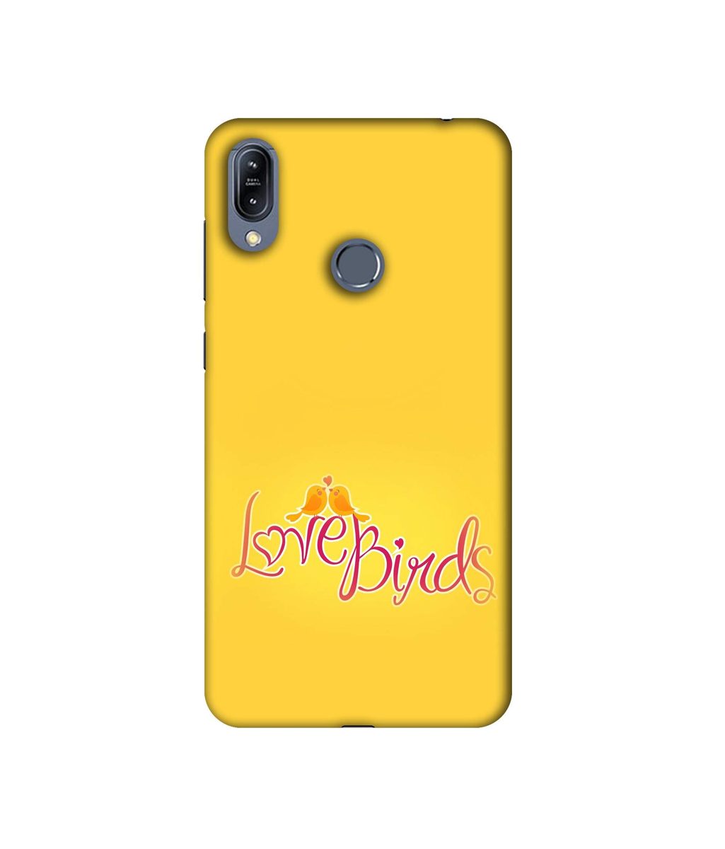 Amazon Brand - Solimo Designer Love Birds 3D Printed Hard Back Case Mobile Cover for Asus Zenfone Max (M2) ZB633KL