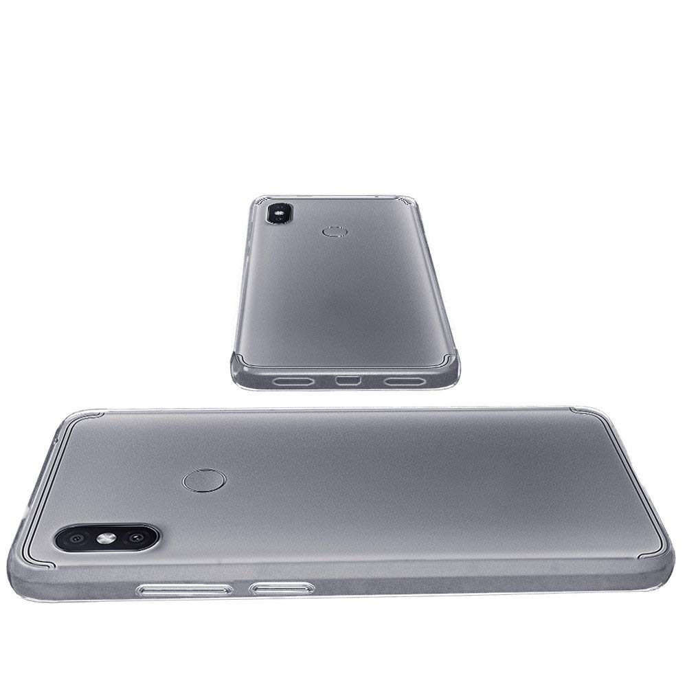(Renewed) Amazon Brand - Solimo Mobile Cover (Soft & Flexible Back case) for Redmi Y2 (Transparent)