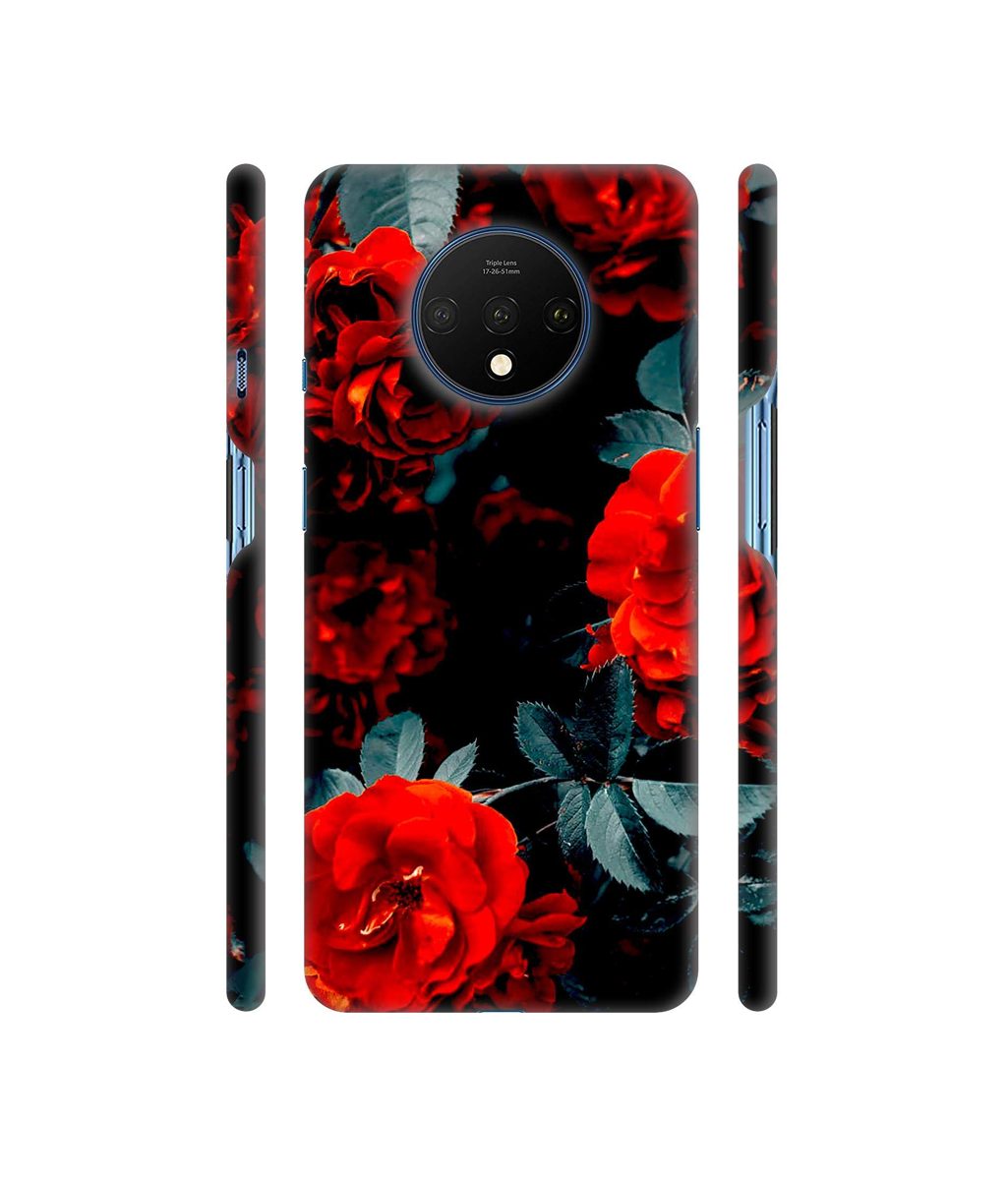 Amazon Brand - Solimo Designer Rose Photography 3D Printed Hard Back Case Mobile Cover for OnePlus 7T
