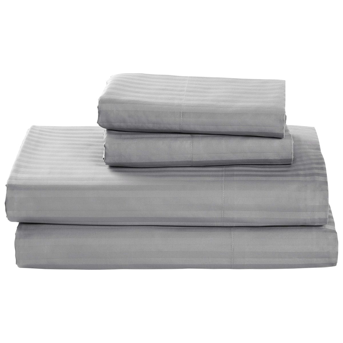 Stone & Beam 400 Thread-Count Dobby Stripe Sateen Sheet Set