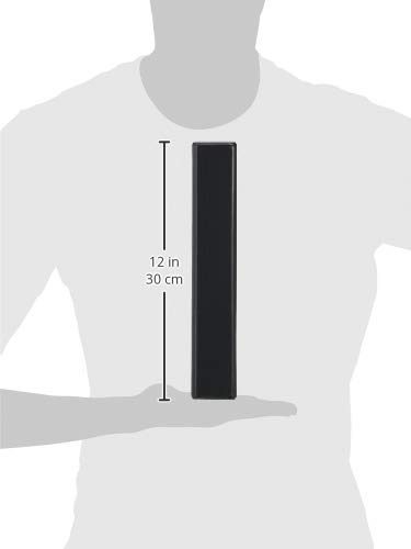 AmazonBasics 1.5" Round Ring Binder, Black, View, 12-Pack