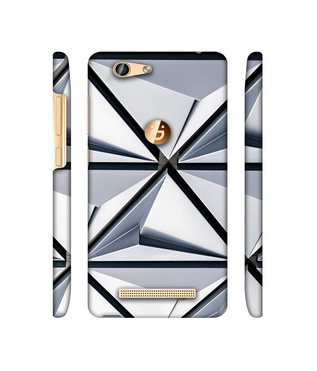 Amazon Brand - Solimo Designer Hexagon Texture 3D Printed Hard Back Case Mobile Cover for Gionee F103 Pro