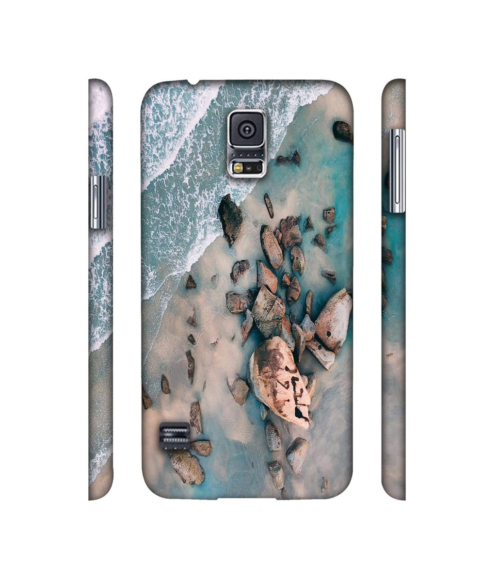 Amazon Brand - Solimo Designer Beach Side 3D Printed Hard Back Case Mobile Cover for Samsung Galaxy S5 i9600