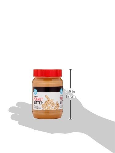 Amazon Brand - Happy Belly Creamy Peanut Butter, 16 Ounce