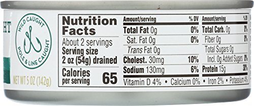 365 Everyday Value, Chunk Light Tuna in Water Salt Added, 5 Ounce
