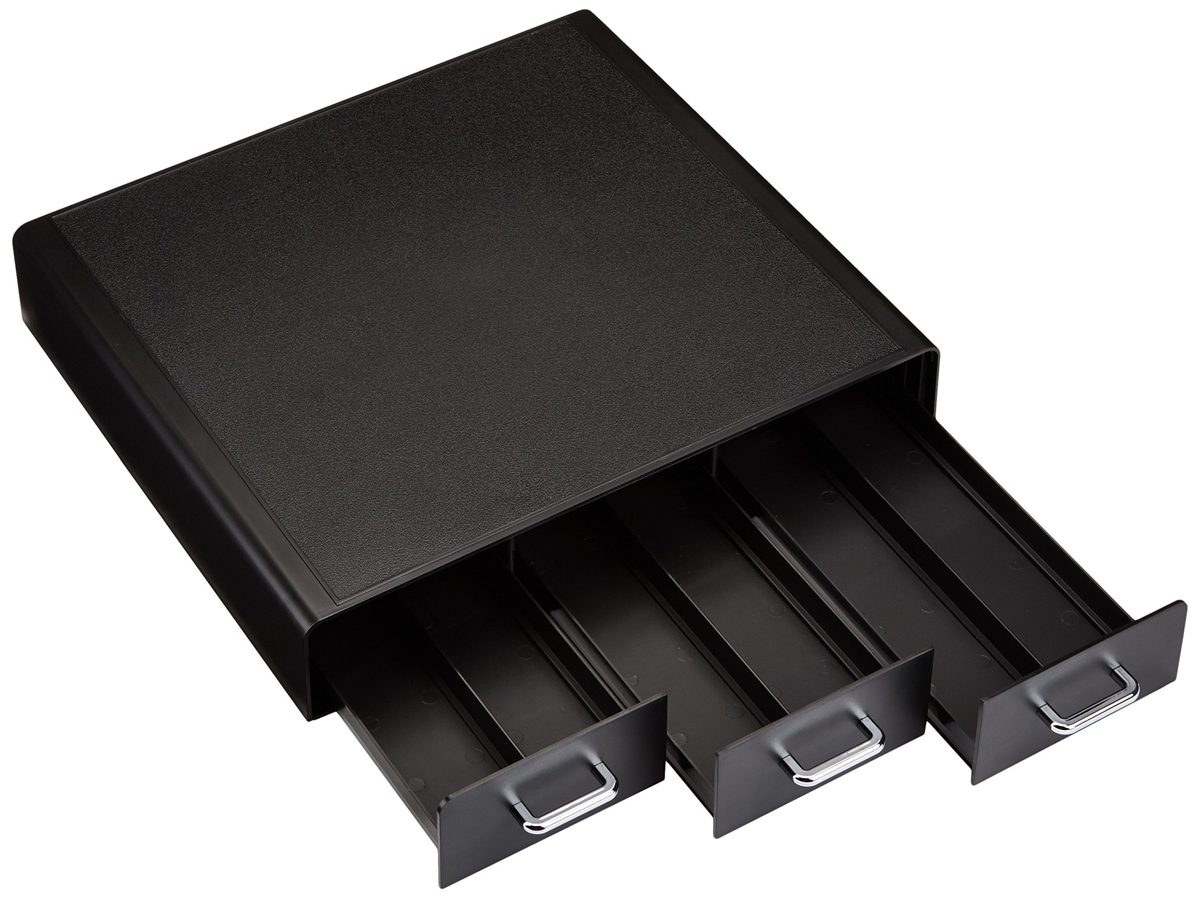 (Renewed) AmazonBasics Coffee Pod Storage Drawer for K-Cup Pods - 36 Pod Capacity