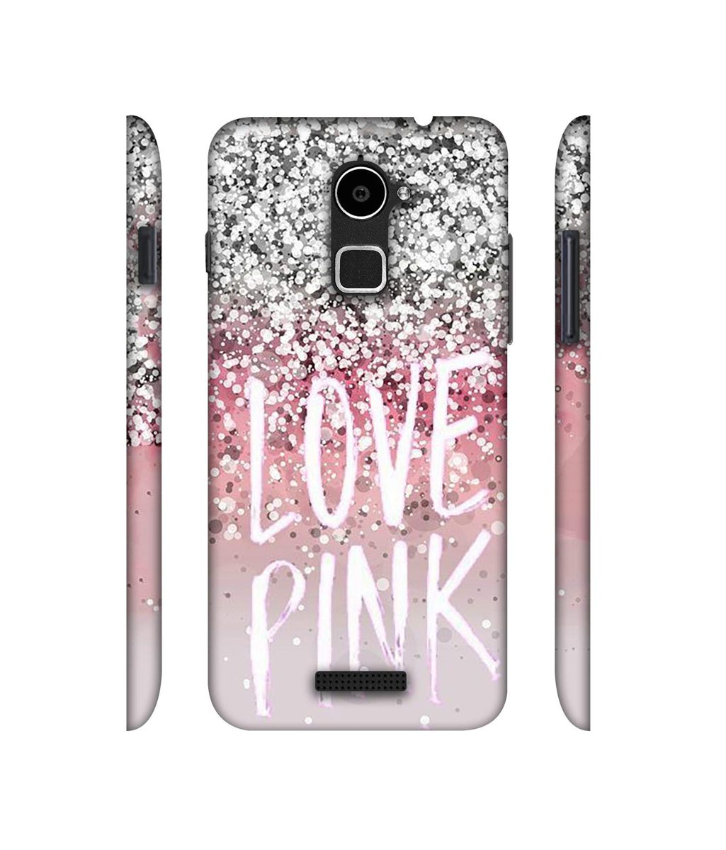 Amazon Brand - Solimo Designer Love Pink 3D Printed Hard Back Case Mobile Cover for Coolpad Note 3 Lite
