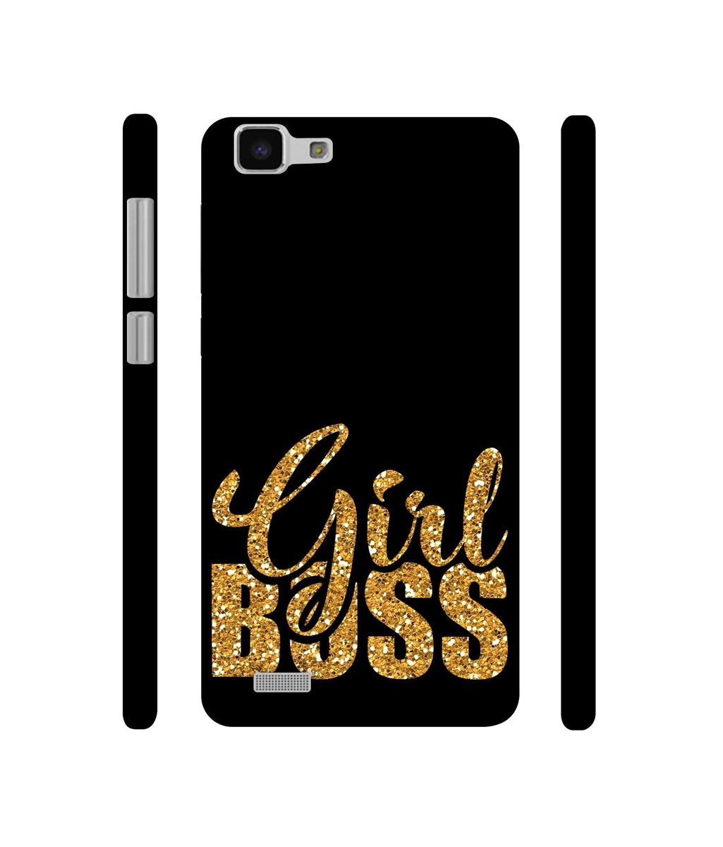 Amazon Brand - Solimo Designer Sparkle Girl Boss 3D Printed Hard Back Case Mobile Cover for Vivo Y27L