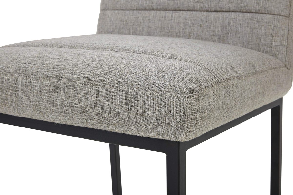 Amazon Brand – Rivet Decatur Modern Kitchen Counter-Height Stool, 37"H, Light Grey
