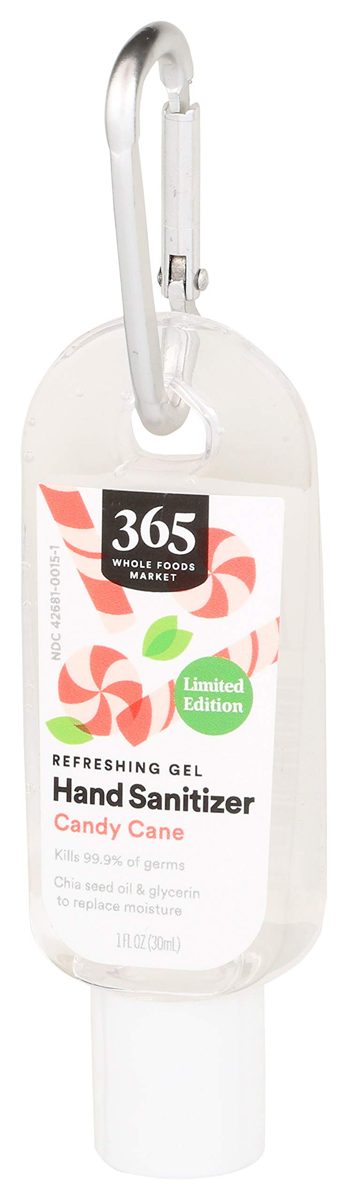 365 EVERYDAY VALUE Candy Cane Hand Sanitizer, 1 FZ