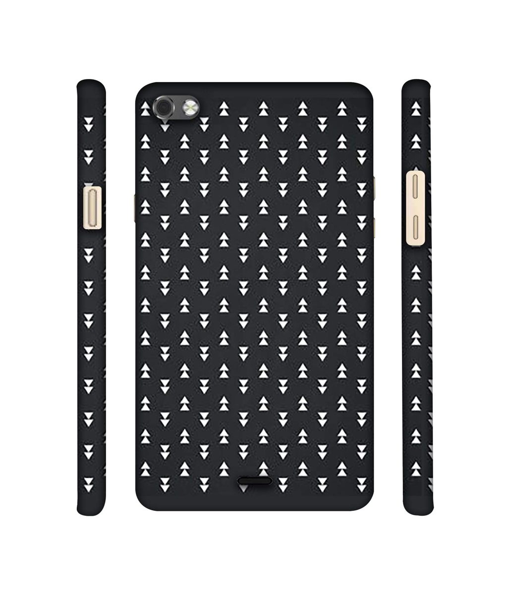 Amazon Brand - Solimo Designer Small Triangle 3D Printed Hard Back Case Mobile Cover for Micromax Canvas Sliver 5 Q450