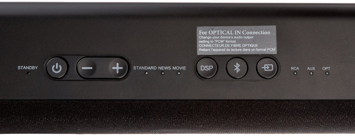 AmazonBasics 2.0 Channel Bluetooth Sound Bar