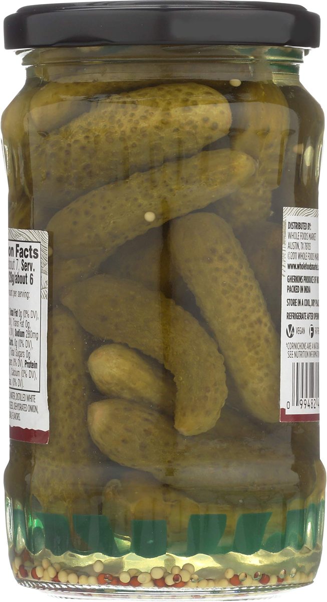 365 Everyday Value, Extra Fine Cornichons, 11.6 fl oz