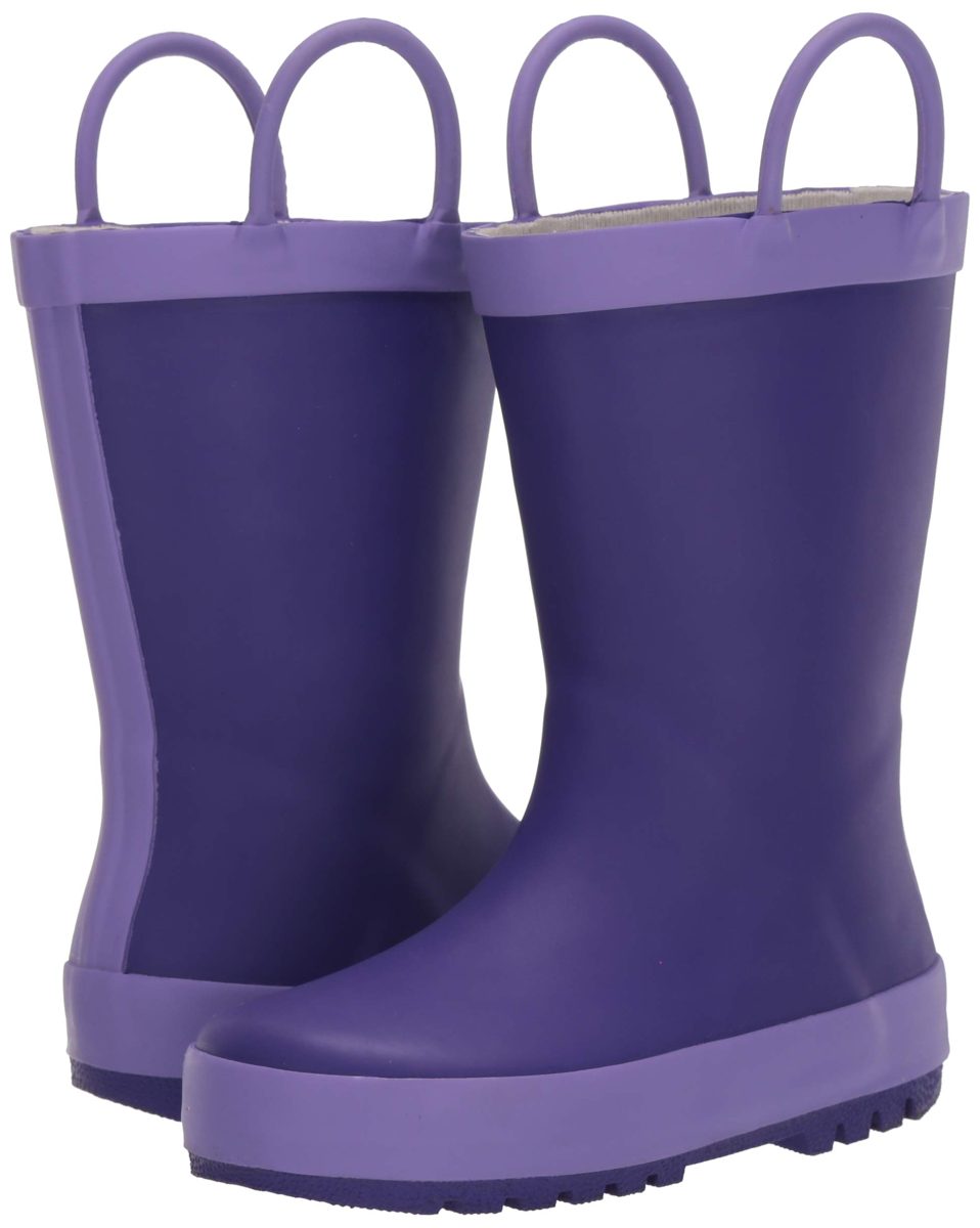Amazon Essentials Harper Rain Boot, Purple, 9 Toddler