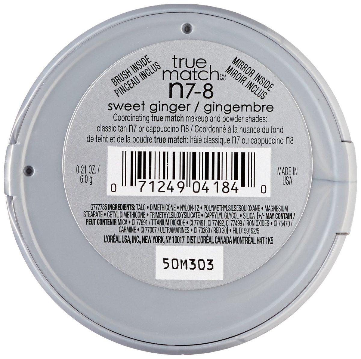 L'Oreal Paris True Match Super-Blendable Blush, Sweet Ginger, 0.21 oz.