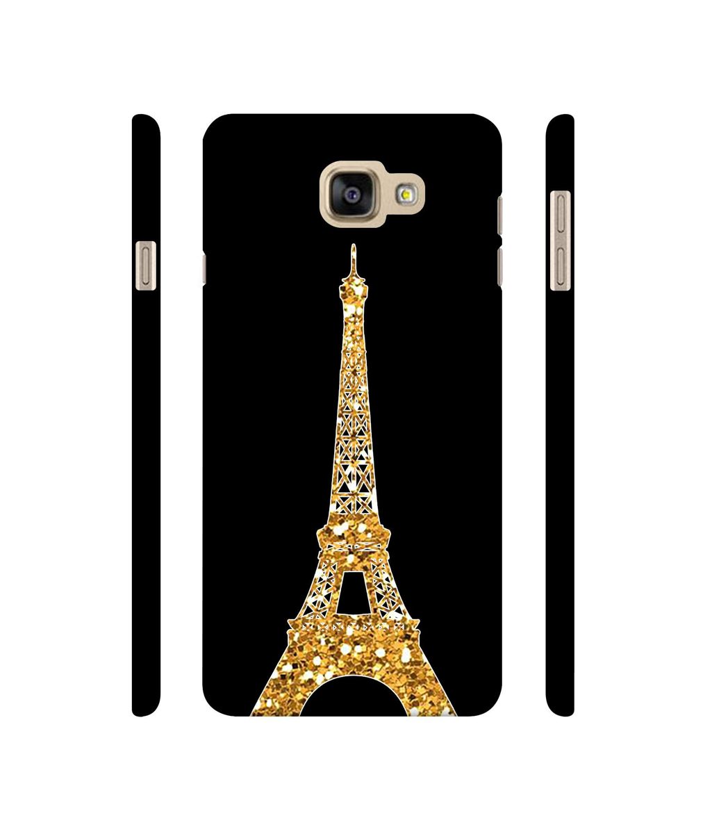 Amazon Brand - Solimo Designer Golden Pairs 3D Printed Hard Back Case Mobile Cover for Samsung Galaxy A9 Pro
