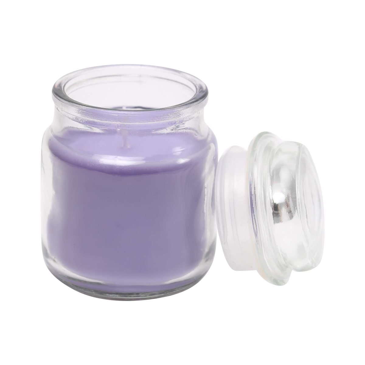 Amazon Brand - Solimo 3 Oz Jar Candles, Pack of 3 (Scented - Jasmine, Lavender &Â Lemon Grass)