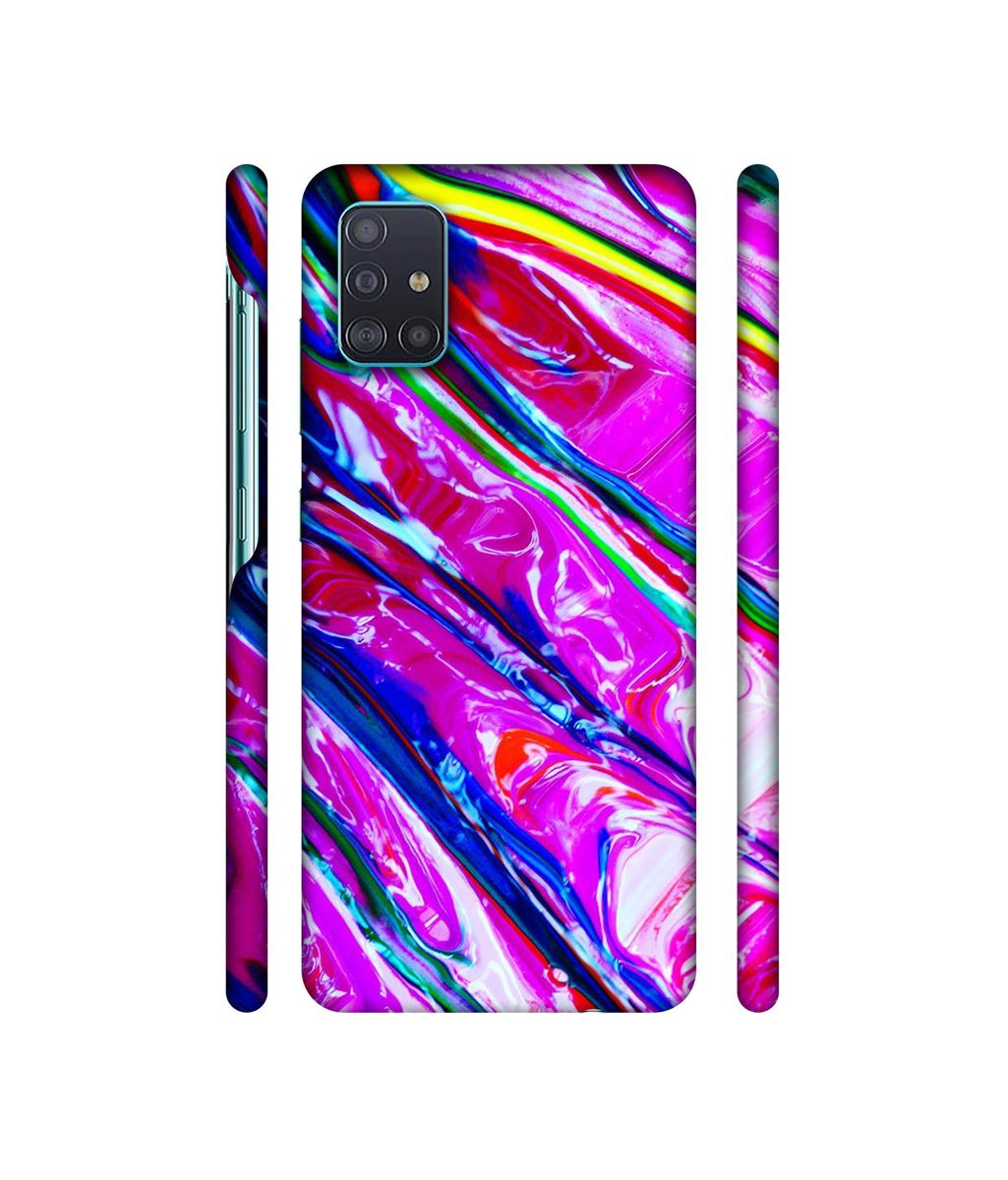 Amazon Brand - Solimo Designer Oil Color 3D Printed Hard Back Case Mobile Cover for Samsung Galaxy A51