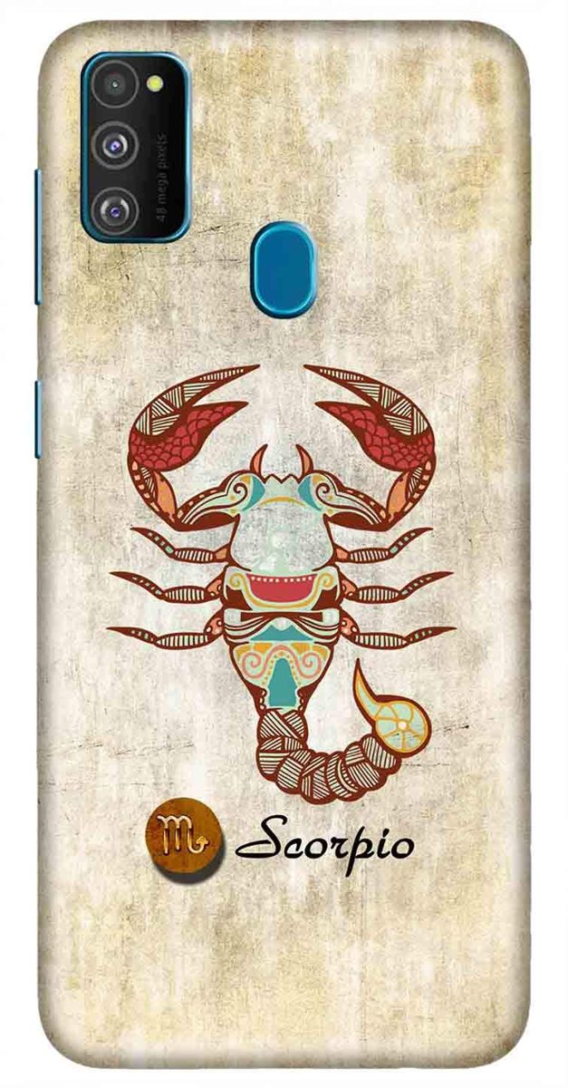 Amazon Brand - Solimo Designer Scorpio Design 3D Printed Hard Back Case Mobile Cover for Samsung Galaxy M21 / M30s