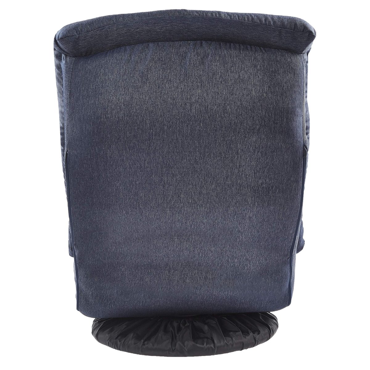 Amazonbasics Swivel Foam Lounge Chair - with Headrest, Adjustable, Denim