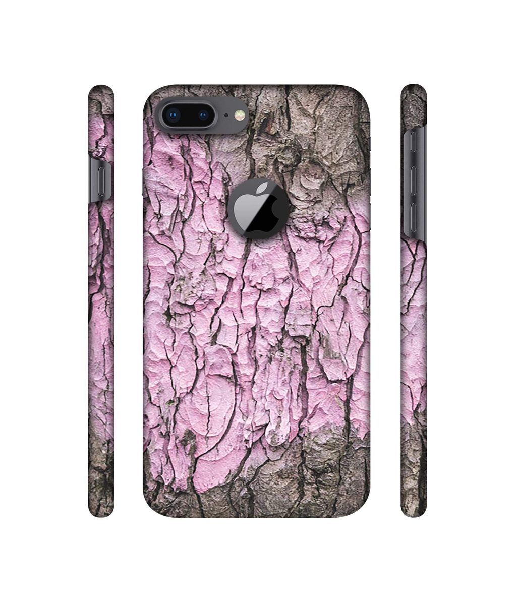 Amazon Brand - Solimo Designer Creaks On Tree Trunk 3D Printed Hard Back Case Mobile Cover for Apple iPhone 8 Plus (with Logo Cut)