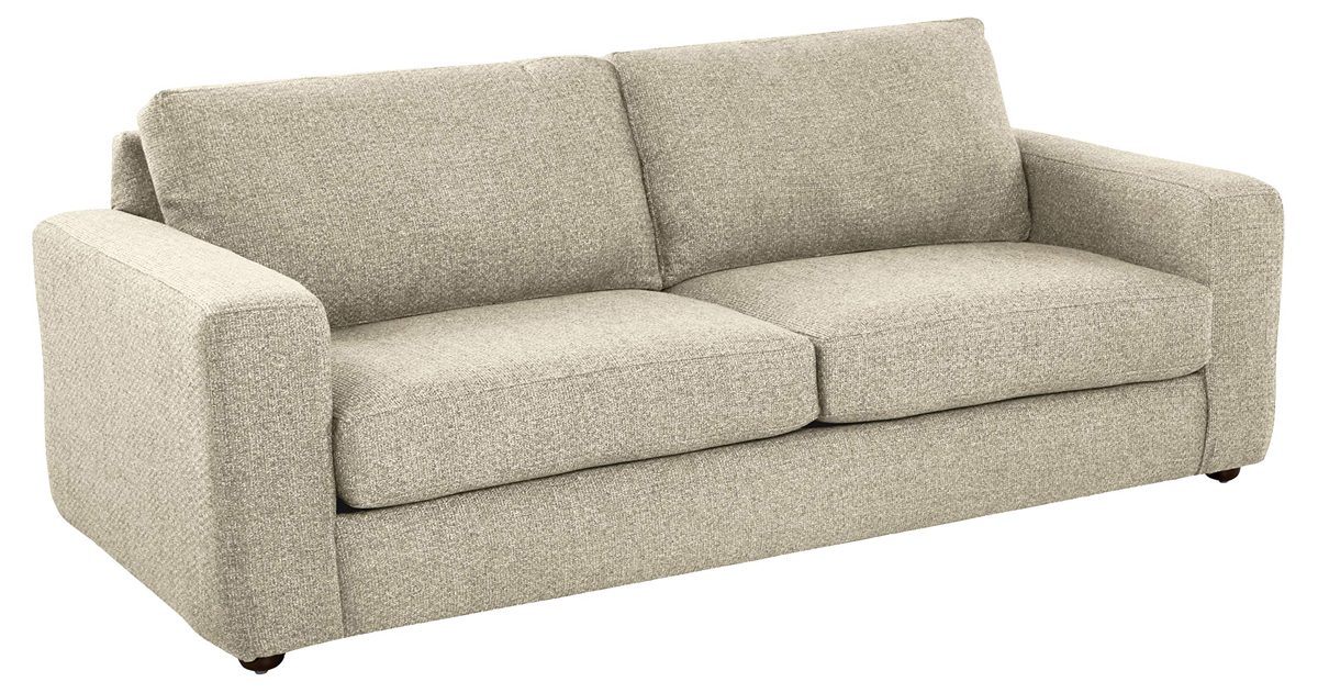 Amazon Brand – Stone & Beam Abigail Sofa Couch, 86"W, Haze